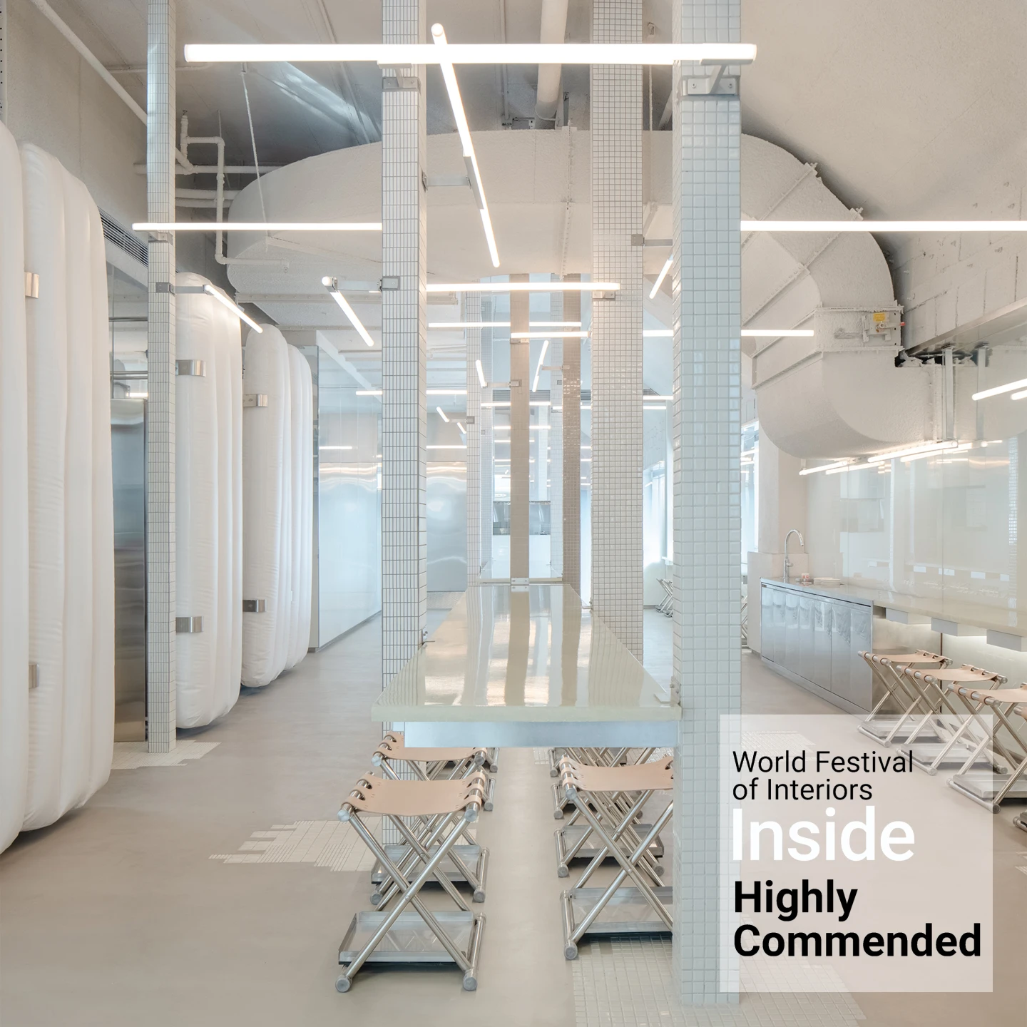 Office AIO Designed Pang Mei Noodle Bar Receives Highly Commended from WAF INSIDE Awards