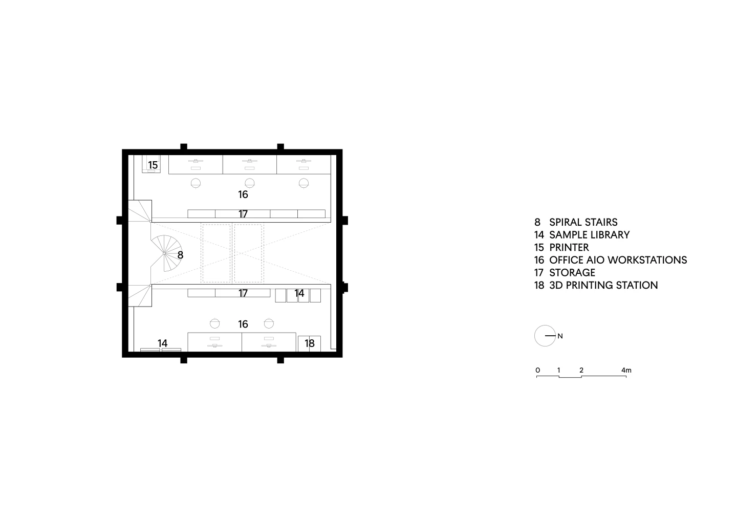 Office AIO 设计事务所 与 Florette几束花工作室
